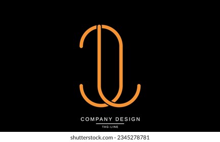 Monogramm des Logos für CL, LC, abstrakte Buchstaben
