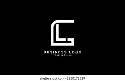 CL, LC, Abstract Letters Logo Monogram