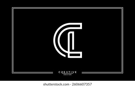 CL, LC,C , L, Abstract Letters Logo Monogram