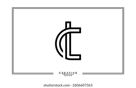 CL, LC,C , L, Abstract Letters Logo Monogram