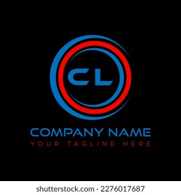 CL Buchstaben Logo kreatives Design. CL einzigartiges Design.
