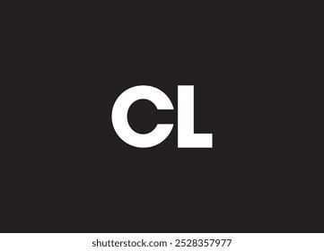 CL letter logo and initial logo design