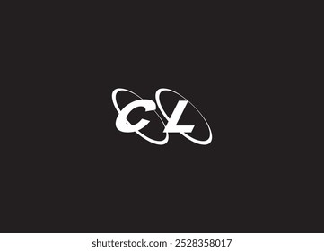 CL letter logotipo e design inicial do logotipo