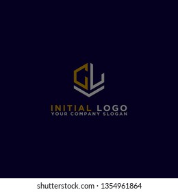 CL letters Initial icon / Monogram.- Vector inspirational logo design - Vector