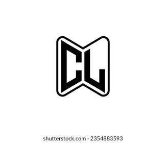 CL Logo design vector template