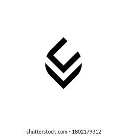 CL logo. initial LC Letter Logo Design Monogram Icon Vector Template