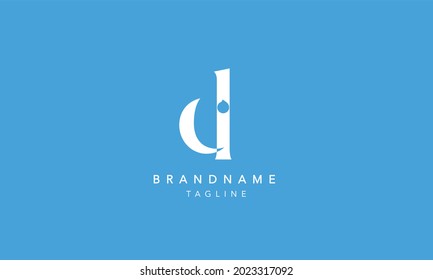 CL Lowercase Letter Initial Icon Logo Design Vector Illustration