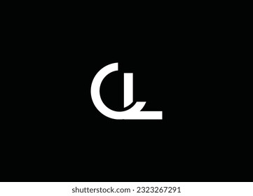  CL-Monogramm-Logo-Design und Firmenlogo