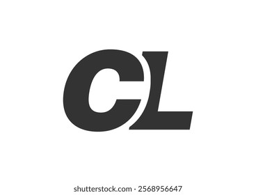 CL Techno Editable Font Logo For Corporate Branding. Bold, Futuristic Design With Unique Typographic Ideas. Minimal Custom Type And Dynamic Letter Variations For Promotion, Printing, And Book Titles