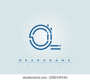 CL Technology Letter Logo Template. This tech letter logo is a graphic mark that uses letters to represent a technology company.