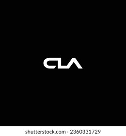 CLA Initial Letter Logo Vector element. Initial logo template