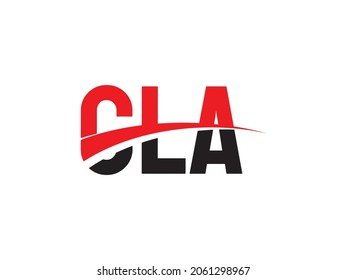 CLA Letter Initial Logo Design Vector Illustration