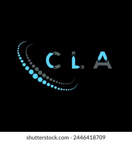 CLA letter logo abstract design. CLA unique design. CLA.
