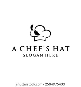 claen and simple chef hat concept