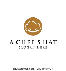 claen and simple chef hat concept