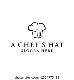 claen and simple chef hat concept