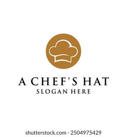 claen and simple chef hat concept