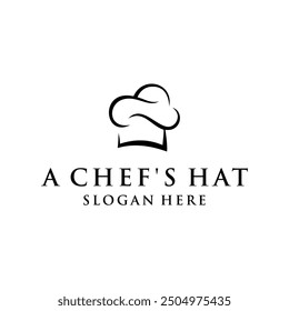 claen and simple chef hat concept