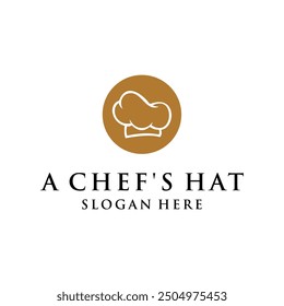 claen and simple chef hat concept