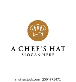 claen and simple chef hat concept