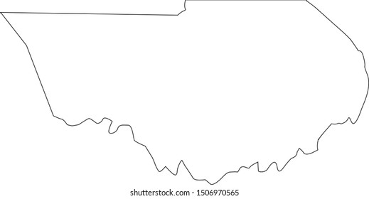 Claiborne County Map In Tennessee State