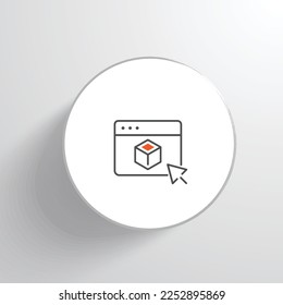 Claim Portal icon vector design