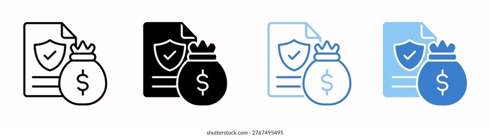Claim Vector Illustration In Multistyle
