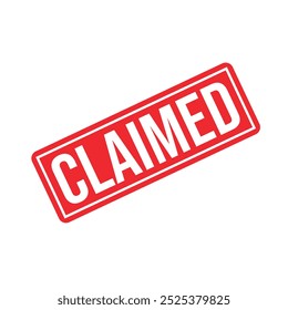 Vetor de design de carimbo declarado 