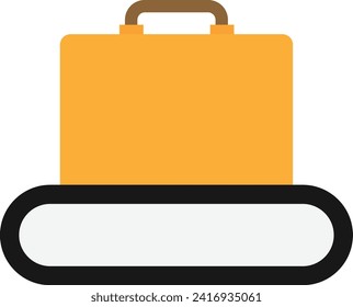Sicherheitsschutzsymbol VEctor-Flachbild-Illustration