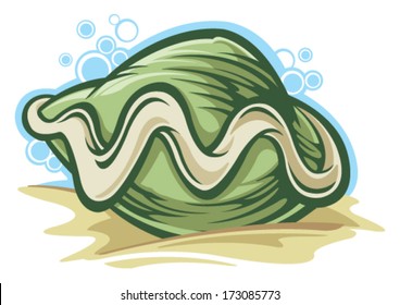 Giant Clam Cartoon Images, Stock Photos 