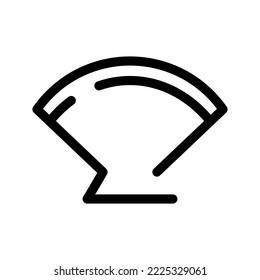 Clam Icon Vector Symbol Design Illustration