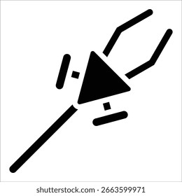 Elemento Clamp Icon Para Design
