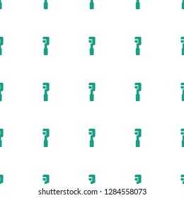 clamp icon pattern seamless white background. Editable filled clamp icon. clamp icon pattern for web and mobile.