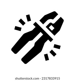 clamp icon for your website, mobile, presentation, and logo design.