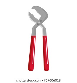 clamp tool isolated icon