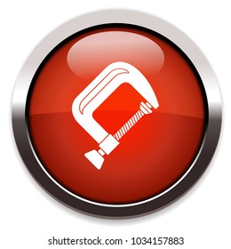clamp vector icon