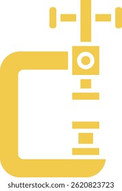 Clamp vector icon. Can be used for printing, mobile and web applications.