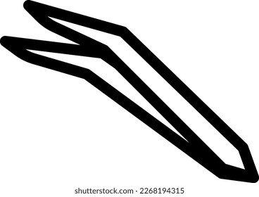 Klemme, Vektorgrafik auf transparentem Hintergrund. Hochwertige Symbole. Dünne Vektorsymbole für Konzept und Grafikdesign.