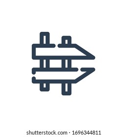 Klemmwerkzeuge-Symbol