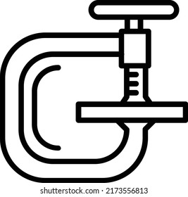 Diseño de iconos de la línea Vector de lámparas