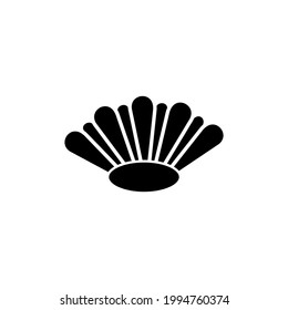 clams icon vector sign symbol