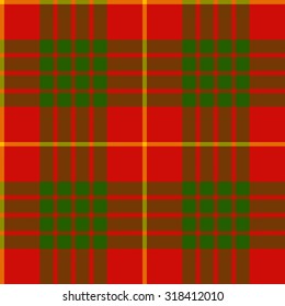 clan cameron tartan seamless pattern vector illustration
