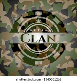 Clan camouflage emblem