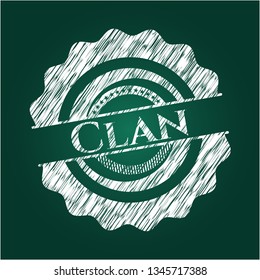 Clan chalkboard emblem