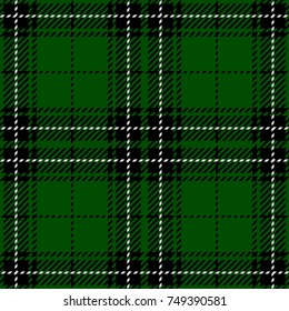 Clan MacLean Scottish Woven Tartan Plaid Seamless Pattern