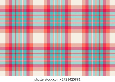 Patrón de cuadros de clan sin costuras, moderno fondo textil a cuadros. Material tela textura de Vector tartán en lino y paleta de colores rojos.