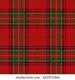 Clan Stewart Scottish Royal Tartan Plaid