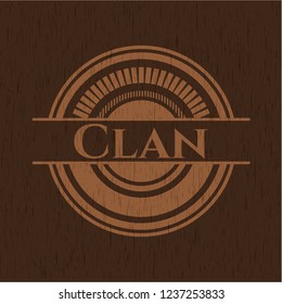 Clan wood emblem