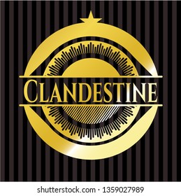 Clandestine golden emblem