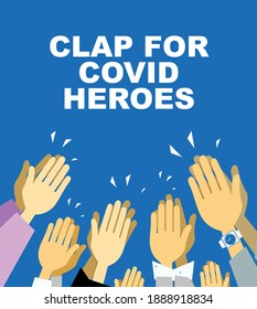 Clap For Carers, Clap For Heroes Covid Gratitude